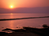 Sunrise over Dead Sea  Dead Sea  Israel