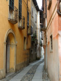 Narrow Street  Lake Orta  Orta  Italy