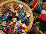 Finger Dolls  Traditional Textiles  Textile Museum  Casa del Tejido  Antigua  Guatemala