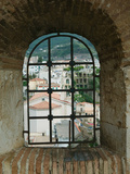 Castello Ruffo  Town View from Castle Window  Scilla  Calabria  Italy