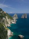 Faraglioni Rocks  Capri  Bay of Naples  Campania  Italy