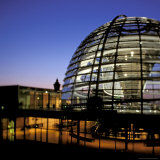 Reichstag Domed Roof  Berlin  Germany