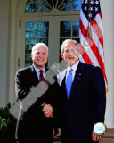 Senator John McCain & President George W Bush at the White House March 5  2008  Washington  DC
