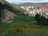 a View of the Picturesque Par-5 13th Hole at Ironbridge Golf Club