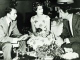 Frank Sinatra with Princess Grace Kelly  1958