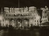 Admiralty Arch Decorated in Preparation for the Coronation of King George VI  May 1937