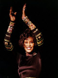 Whitney Houston at Her Concert in Dublin