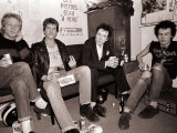 Sex Pistols Paul Cook  Steve Jones  Sid Vicious and Johnny Rotten  March 1977