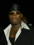 50 Cent at the Mobo Music Awards 2003
