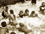 Bathers Playing in the Sea 1920s