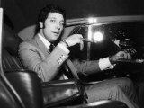 Tom Jones on His Way to Luton in a Car