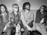 George Harrison with Eric Clapton (Left) 1969  and Delaney and Boniie