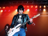 The Ramones  Rock Group  Playing at the Reading Rock Festival  August 1988