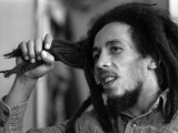 Bob Marley Jamaican Reggae Singer/Writer Talking Duing an Interview for the Daily Mirror