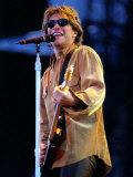Bon Jovi Pop Group in Concert at Ibrox Football Stadium Glasgow