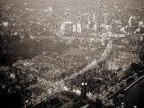 Aerial View of London  November 1964