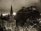 Edinburgh Castle Palace  Prison and Fortress  1940s