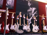 Eric Clapton Guitar Legend at the Launch of the Auction of His Guitars  June 1999