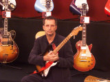 Eric Clapton Guitar Legend at the Launch of the Auction of His Guitars  June 1999