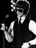 Robin Gibb Playing His First Solo Gig after His Split from the Bee Gees  1969