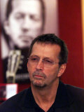 Eric Clapton Guitar Legend at the Launch of the Auction of His Guitars  June 1999