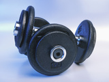 Black Dumbbells