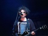 The Cure Singer Robert Smith Onstage at Glastonbury  June 1995
