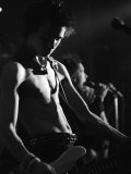 Sid Vicious of the Sex Pistols in Holland  1977