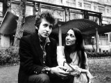 Bob Dylan Singer Songwriter with Joan Baez