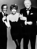 Frank Sinatra with Sammy Davis Junior and Liza Minnelli  April 1989