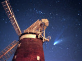 Hale Bopp Comet in Sky Over Thaxted Essex