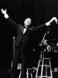 Frank Sinatra at a New York Concert
