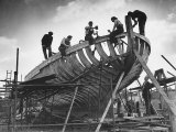 This Wooden Fishing Boat was Built by 60 People in 100 Days  WW2 Topsham Shipyard 1944