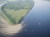 Sandbar on a Calm River