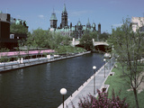 Beautiful Rideau Canal in Ottawa  Ontario  Canada