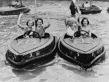 Electric Motor Boats at Dreamland Amusement Park Margate Kent