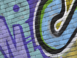 Close-up of Graffiti