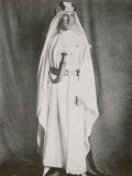 T E Lawrence (Lawrence of Arabia) Full-Length Photograph in Arab Dress