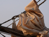 Bundled Sail and Ship's Rigging