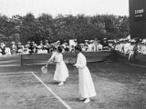 Ladies' Doubles Match at Wimbledon