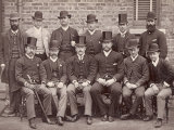 The Australian Cricketing Team of 1888 Pose in Formal Dress