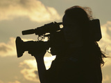 Silhouette of Cameraman