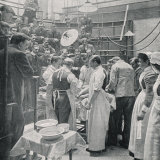 An Operation at Charing Cross Hospital London Watched by Students and Colleagues