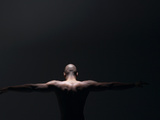 Male Nude in Shadows