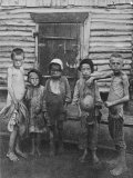 Starving and Ragged Children During the Russian Famine