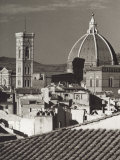 Panorama of Florence with the Belltower of Giotto and the Dome of the Cathedral