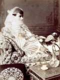 Portrait of a Turkish Woman in a Harem  in Cairo