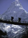 Bridge in Ama Dablam  Nepal