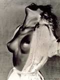 Portrait of a Young Woman with Bare Breasts