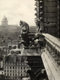Detail of the Terrace of a Tower with Depictions of Monsters and Fantastic Animals